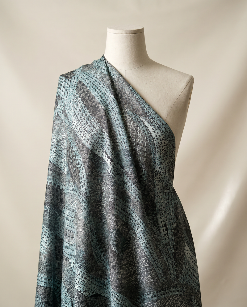 Turquoise Basketweave
