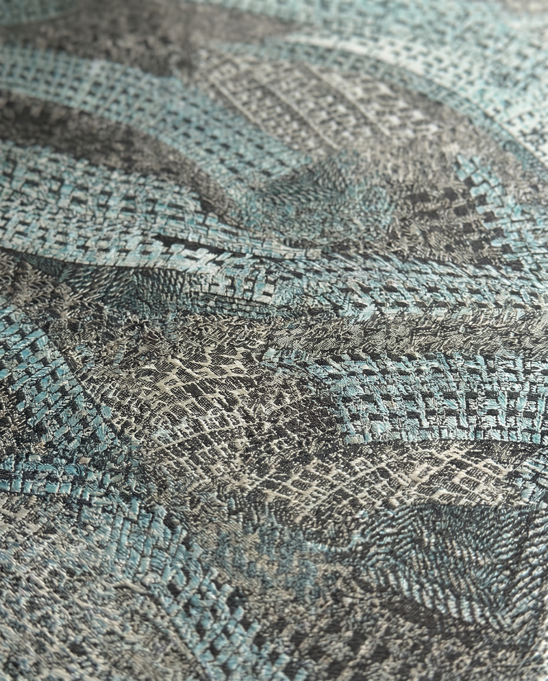 Turquoise Basketweave