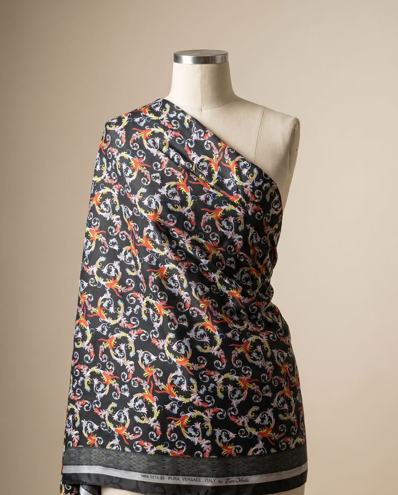 Black Acanthus Scroll Scrollwork