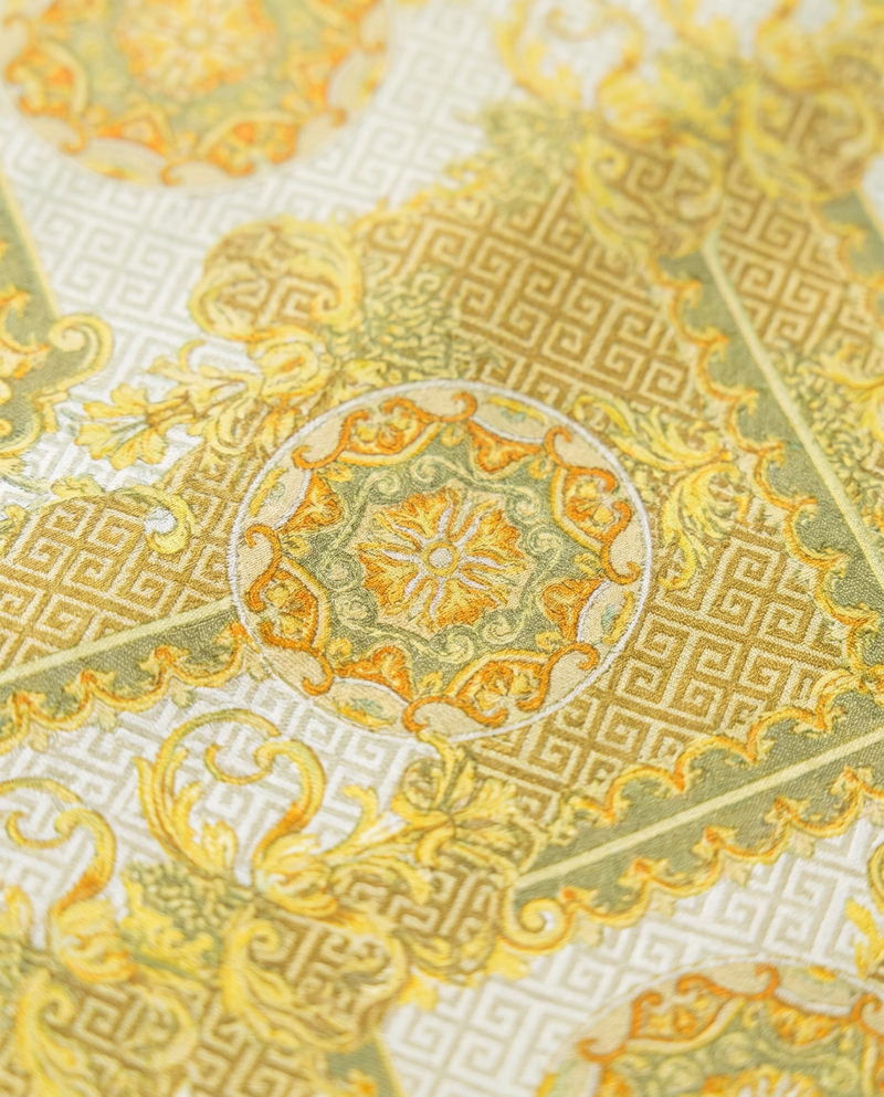 Yellow Greek-Key