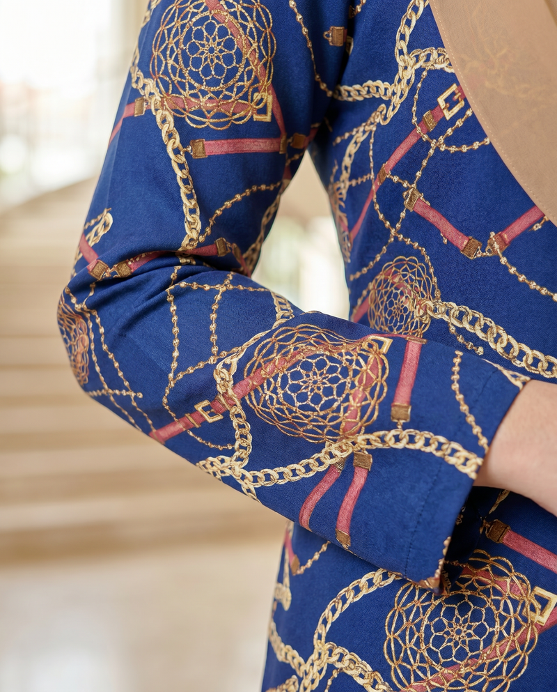 Blue Chain-Belt