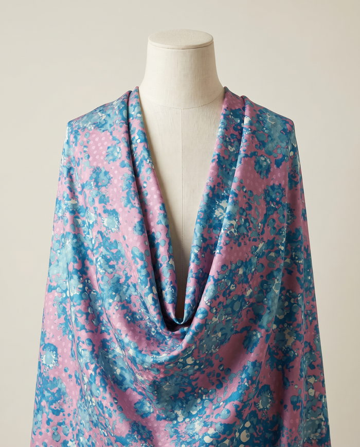 Jacquard Versace — Warm & Neutral — Pink Abstract