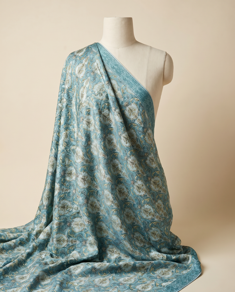 Green Acanthus Scroll