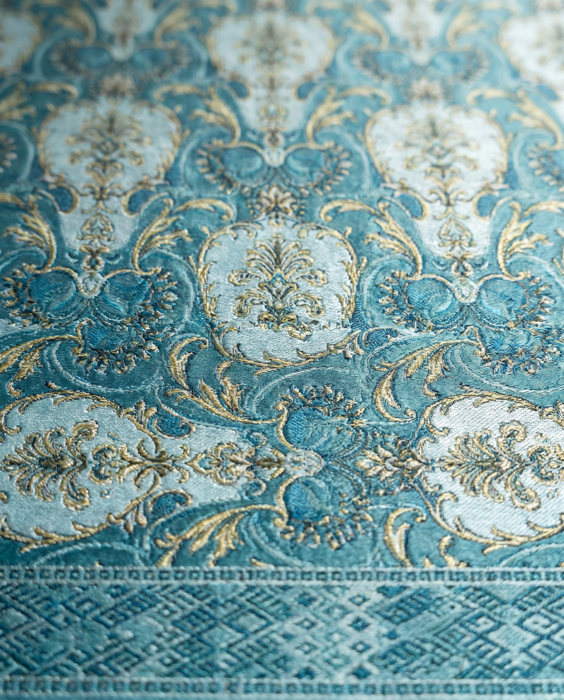Green Acanthus Scroll