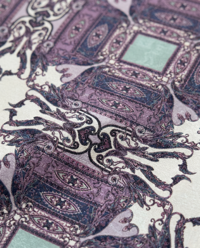 Pink Scrollwork