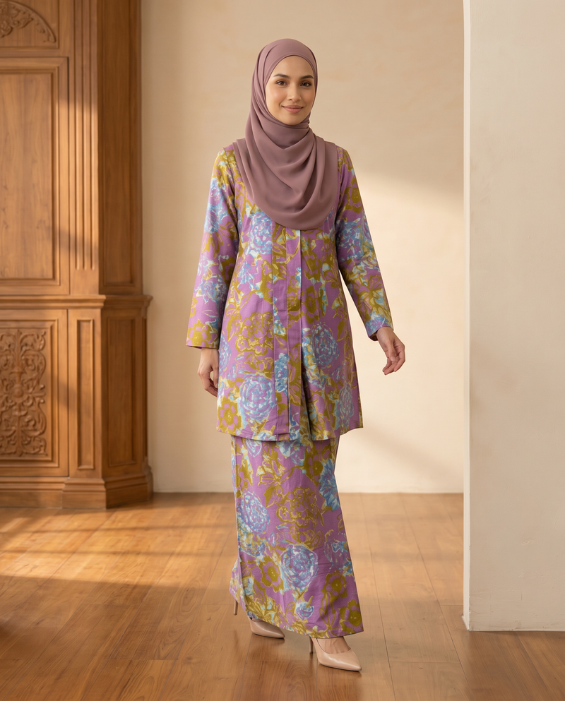 Kebaya Aalia Swiss Cotton