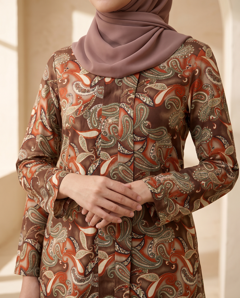 Kebaya Aalia Swiss Cotton