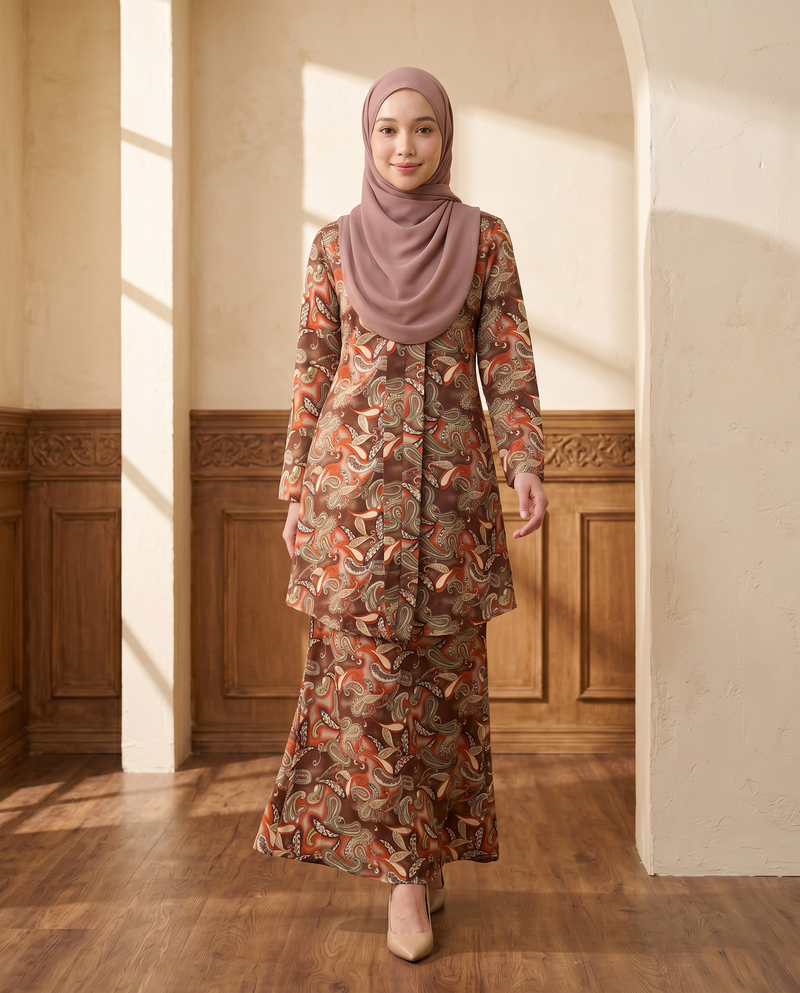Kebaya Aalia Swiss Cotton
