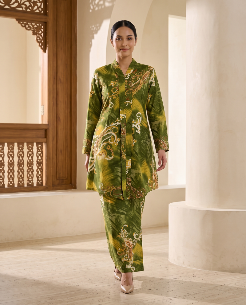 Kebaya Aalia Swiss Cotton