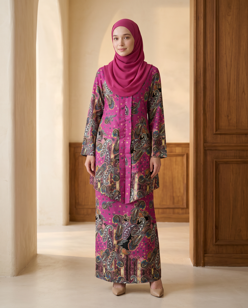 Kebaya Aalia Swiss Cotton