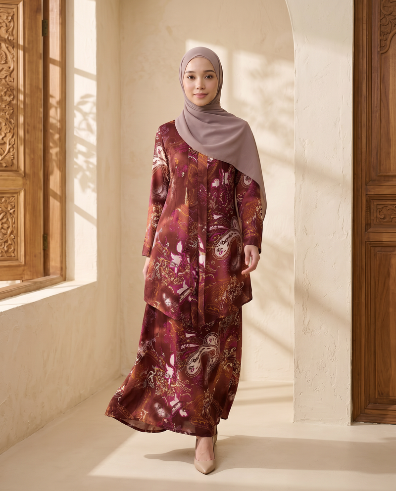 Kebaya Aalia Swiss Cotton