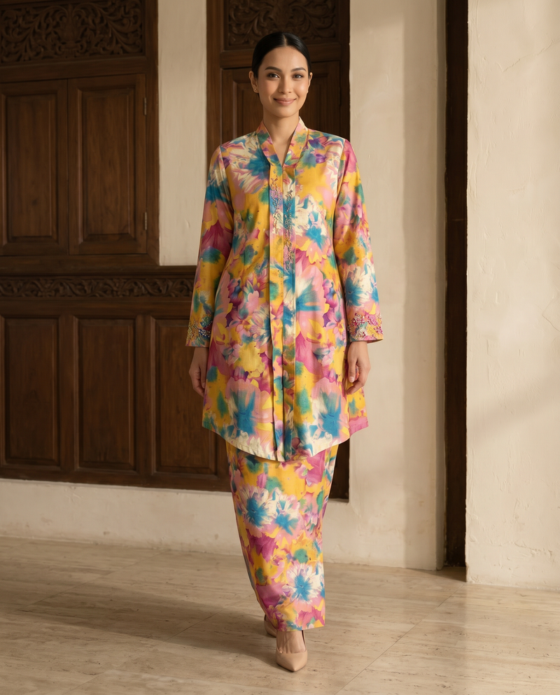 Kebaya Aalia Swiss Cotton