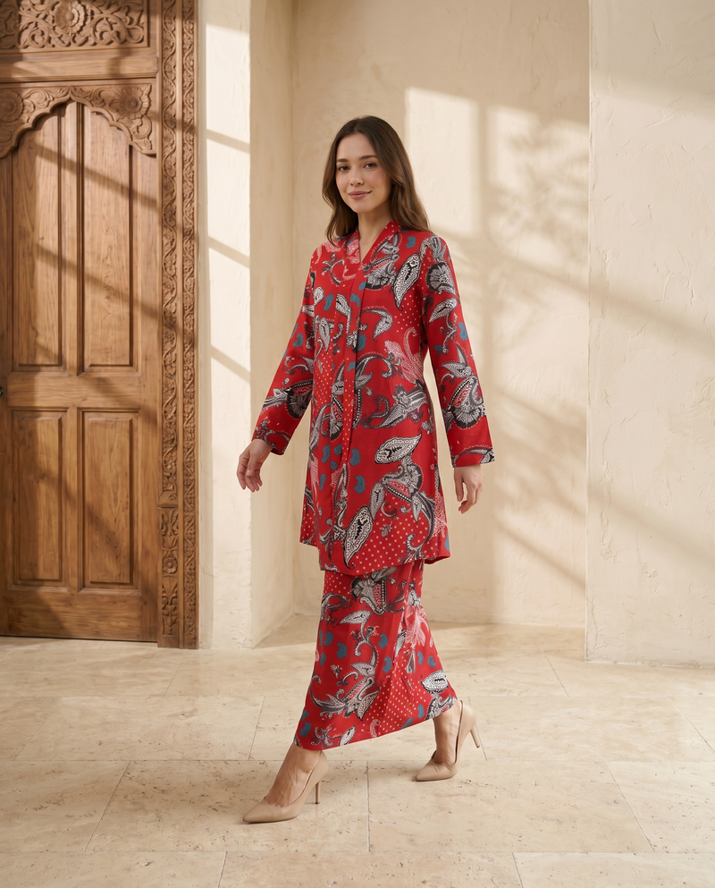 Kebaya Aalia Swiss Cotton