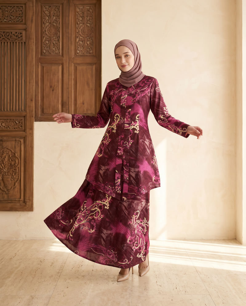 Kebaya Aalia Swiss Cotton