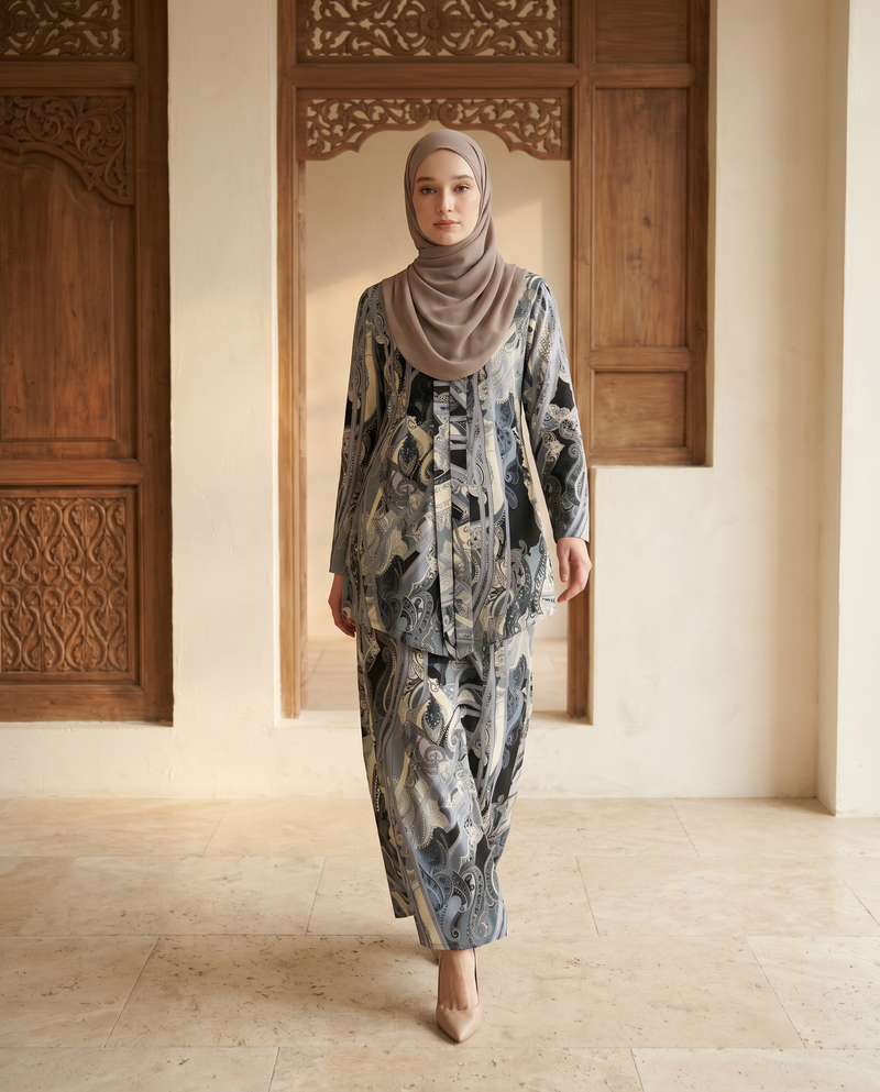 Kebaya Aalia Swiss Cotton