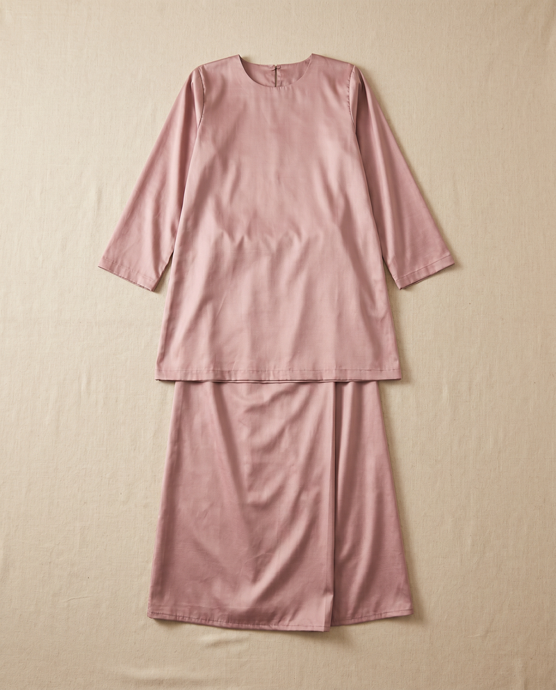 Baju Kurung Kemboja Plain Tafetta