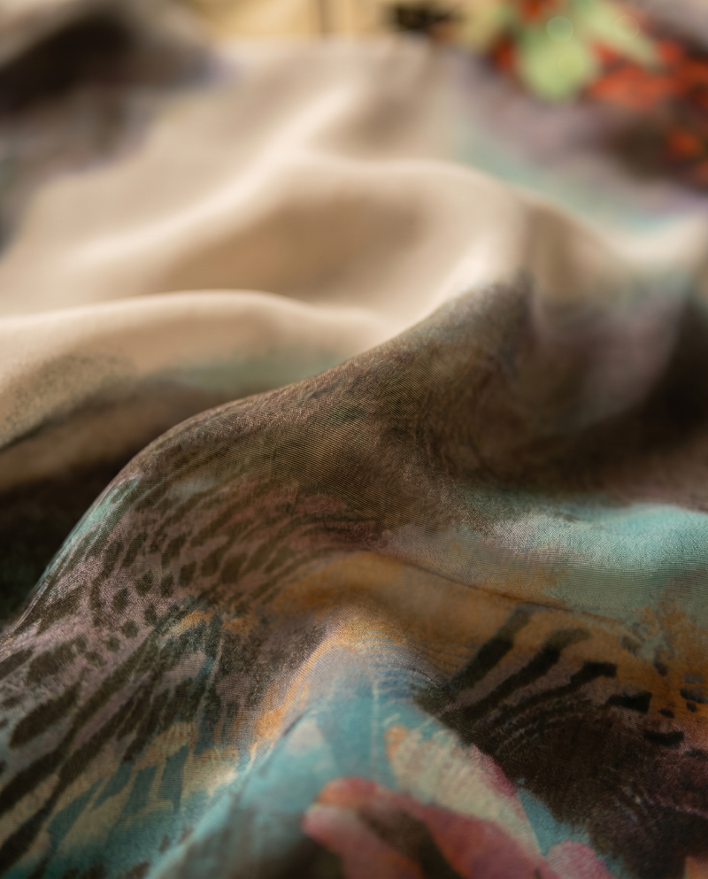 Silky Chiffon Puff