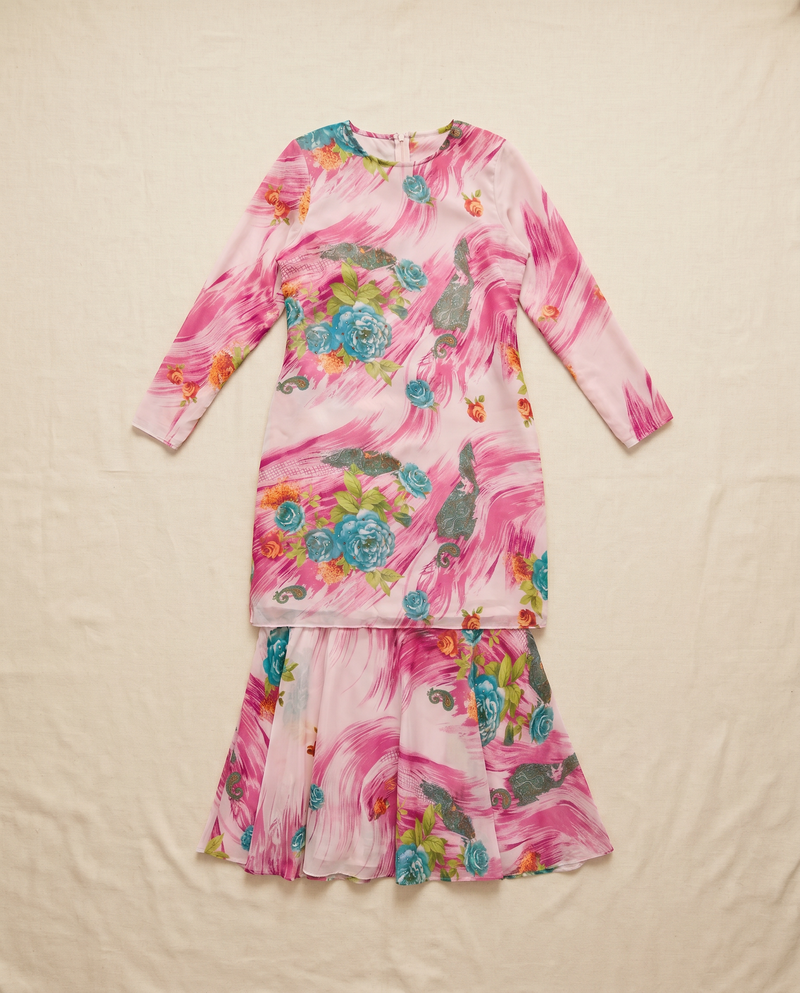 Silky Chiffon Puff