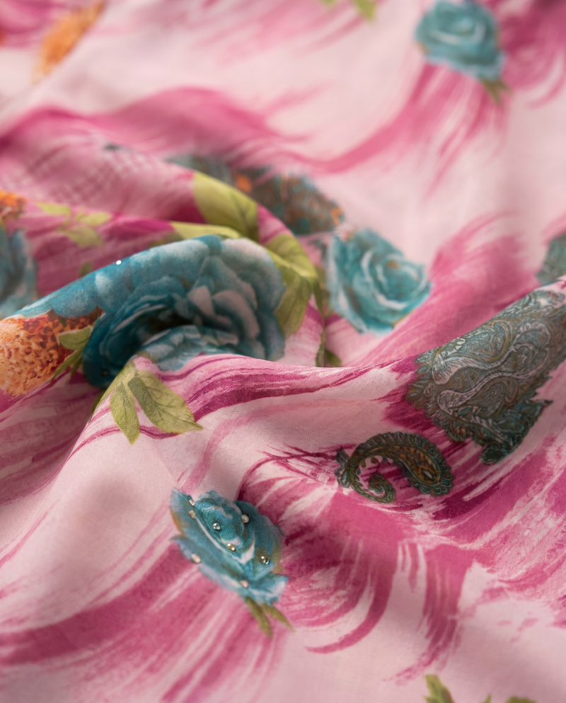 Silky Chiffon Puff