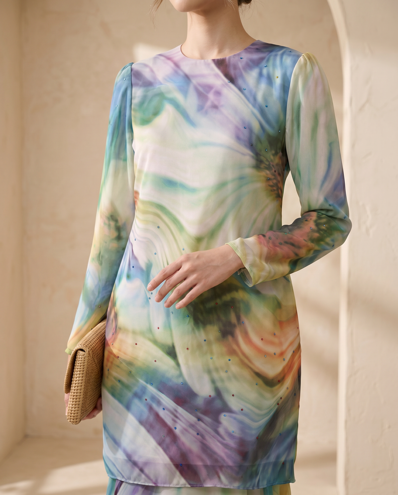 Silky Chiffon Puff