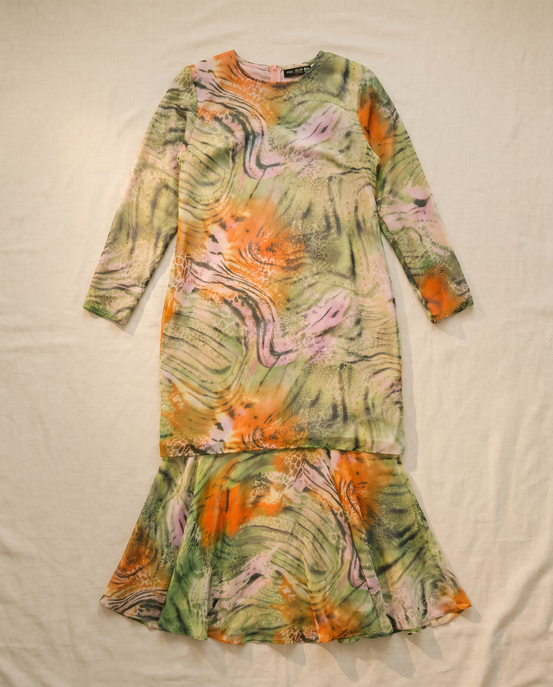 Silky Chiffon Puff