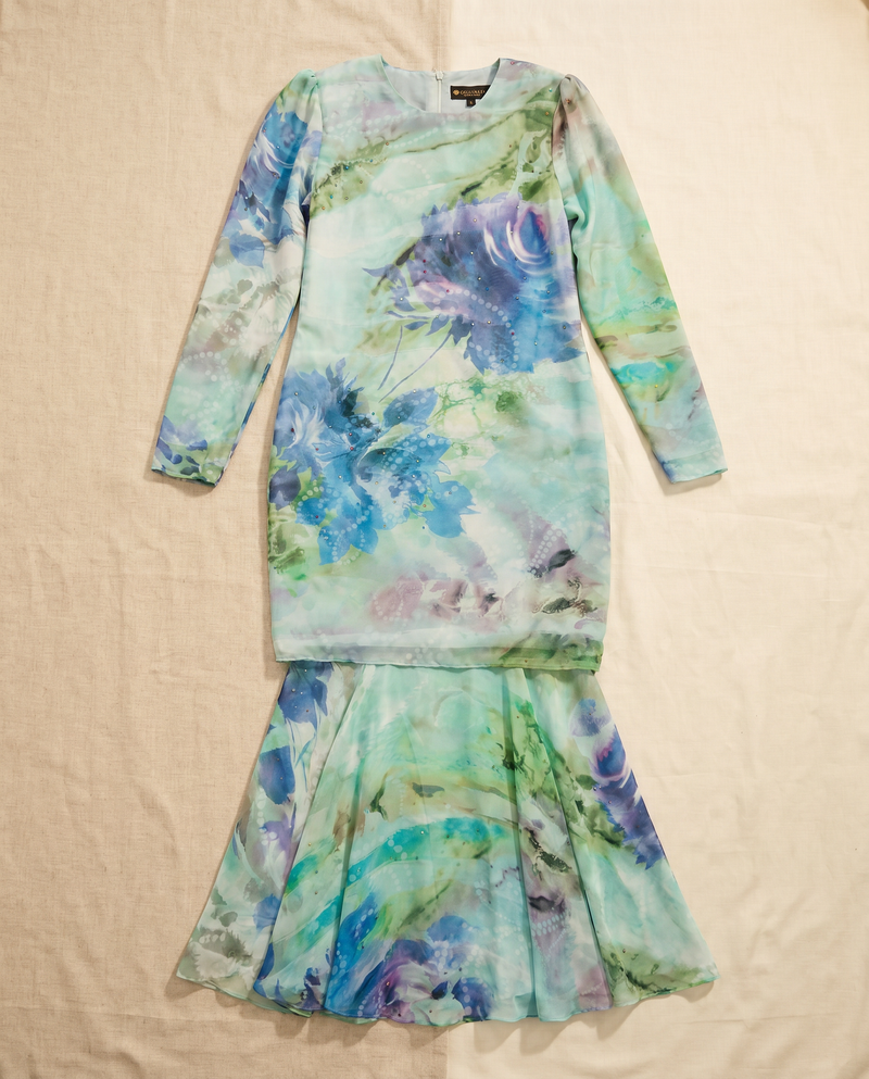 Silky Chiffon Puff