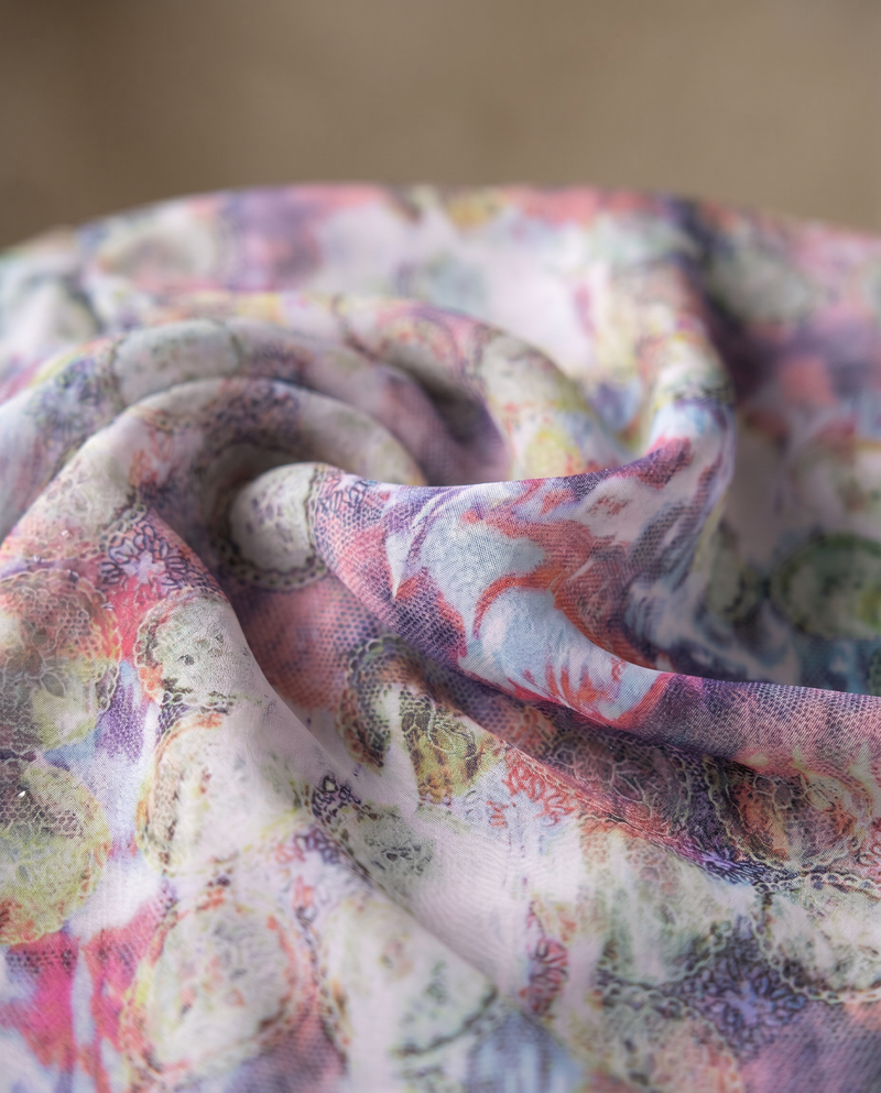 Silky Chiffon Puff