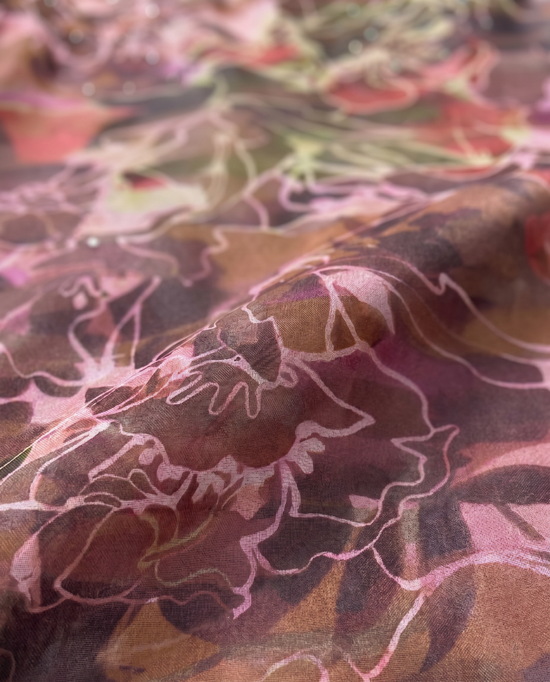 Silky Chiffon Puff