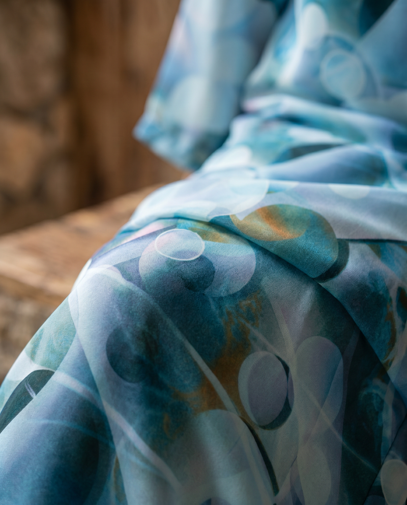Silky Chiffon Puff