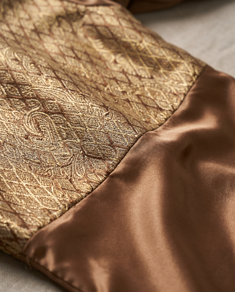 Jubah Songket Soft Satin