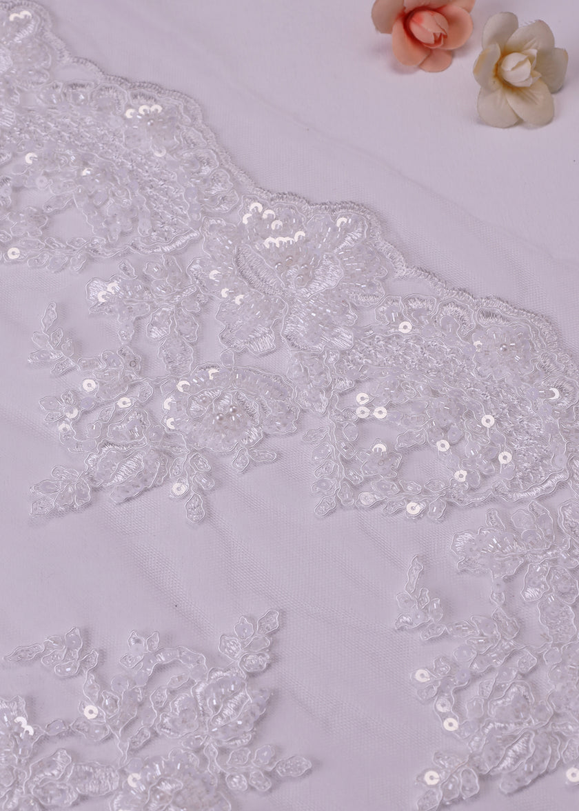 Beaded Border Lace