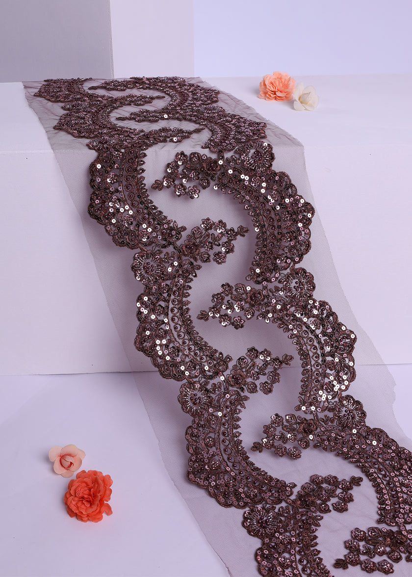 Beaded Border Lace