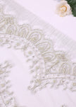 Premium Beaded Border Lace