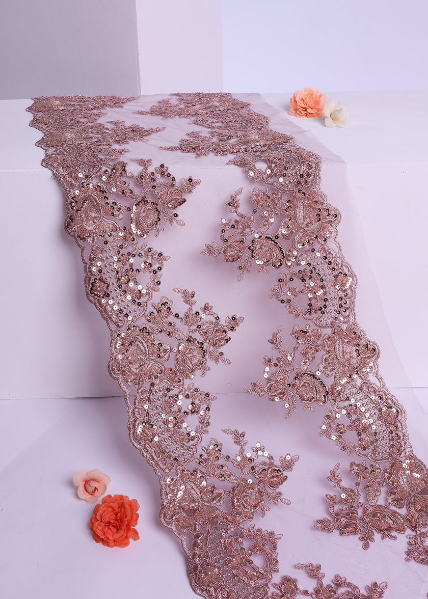 Beaded Border Lace