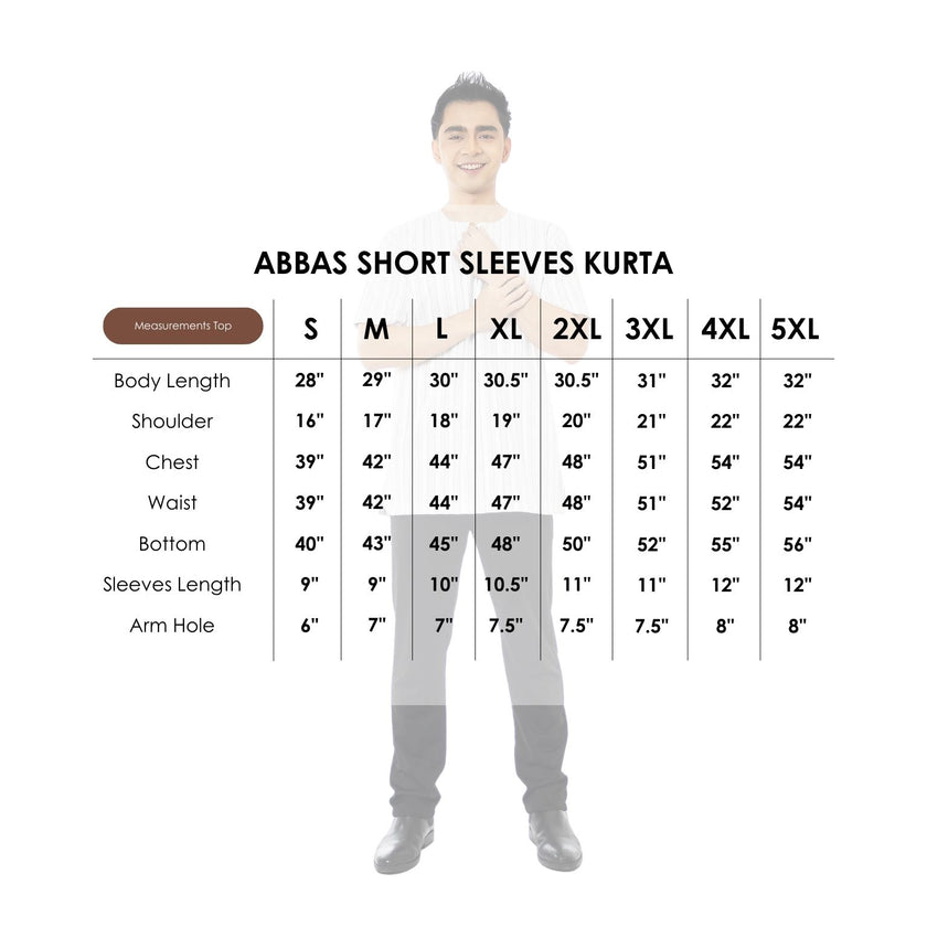 Abbas Short Sleeves Kurta