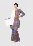 Fateema Abstract Cotton Kebaya