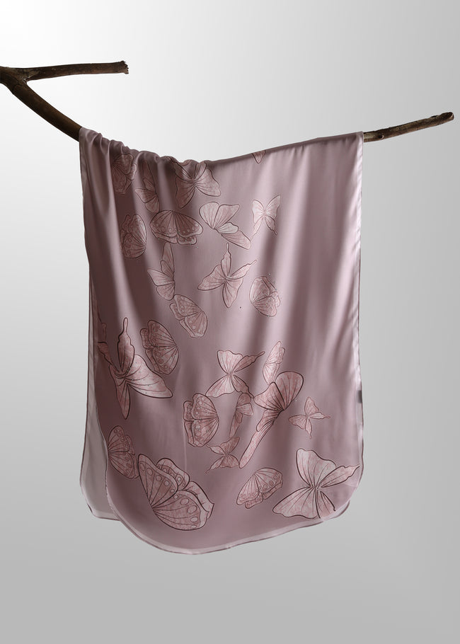 Butterfly Kylie Printed Shawl