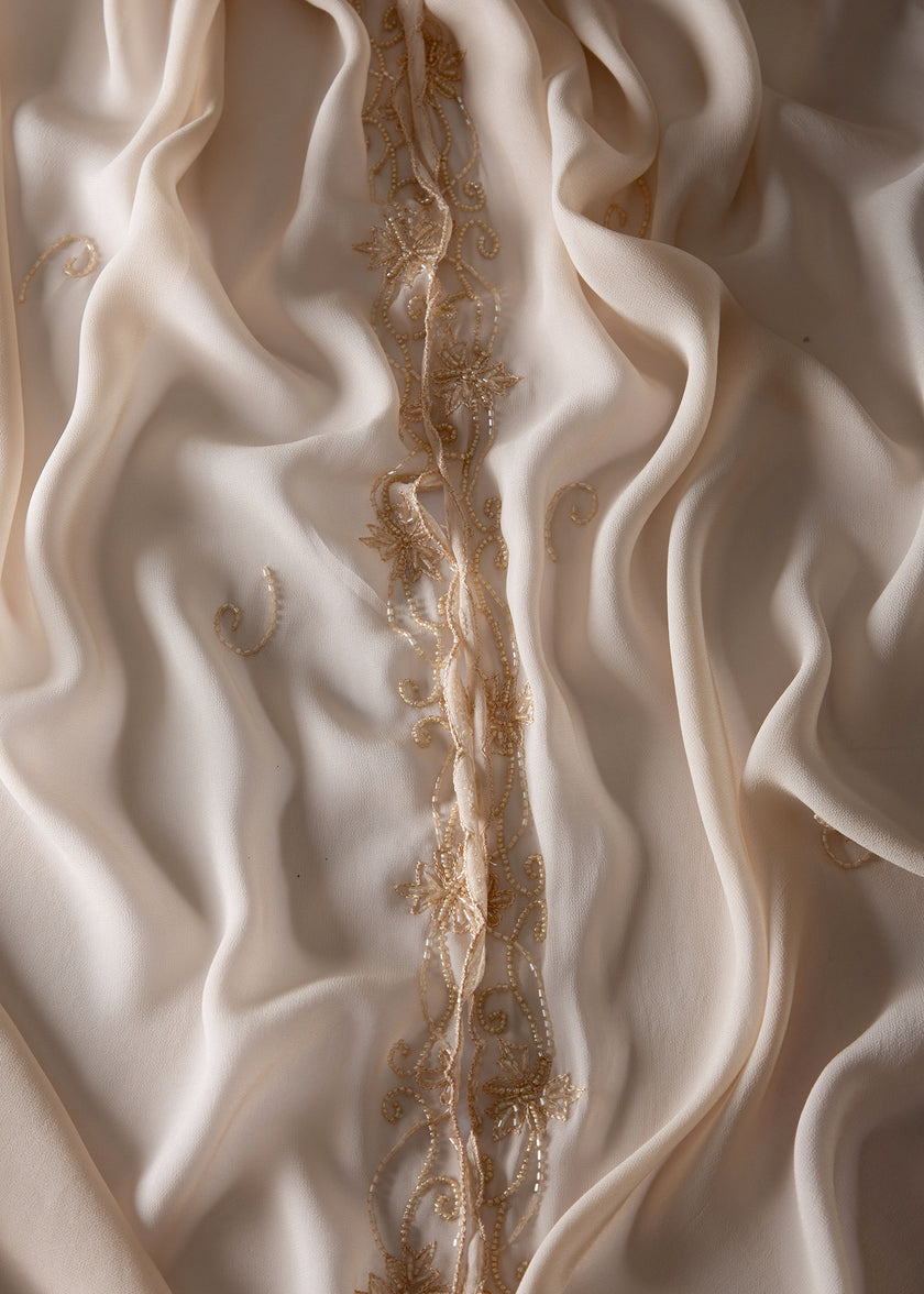 Chiffon Beaded Shawl