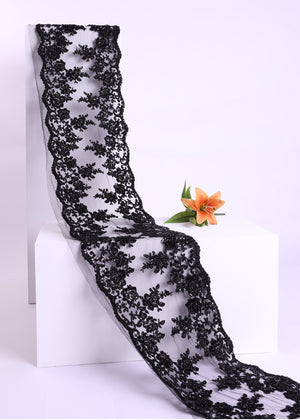 Beaded Border Lace
