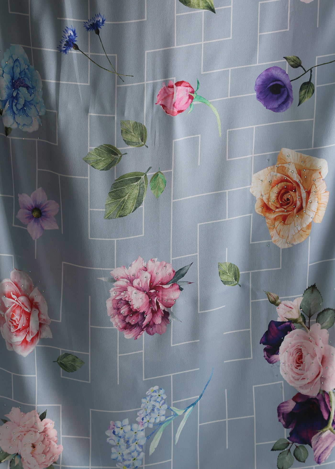 Rosy Kylie Printed Shawl