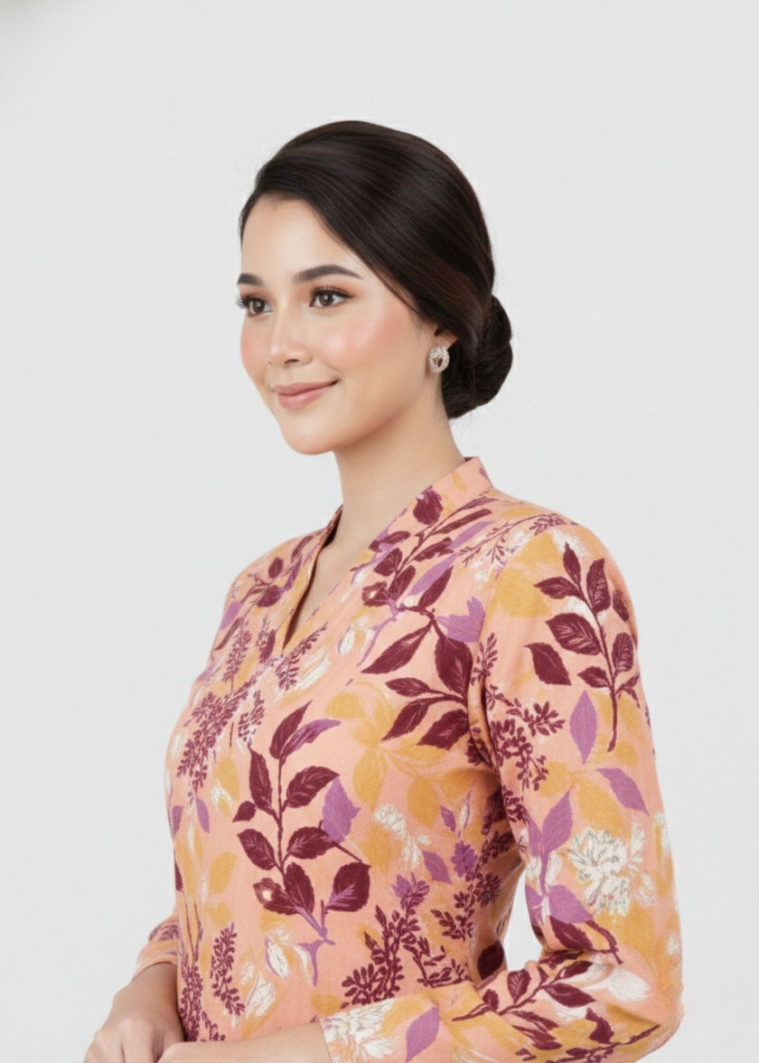 Fateema Floral Cotton Kebaya