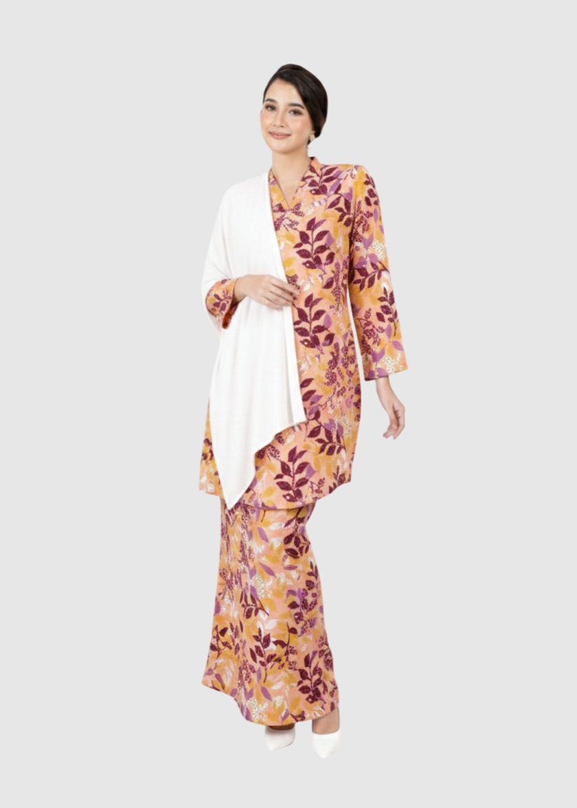 Fateema Floral Cotton Kebaya