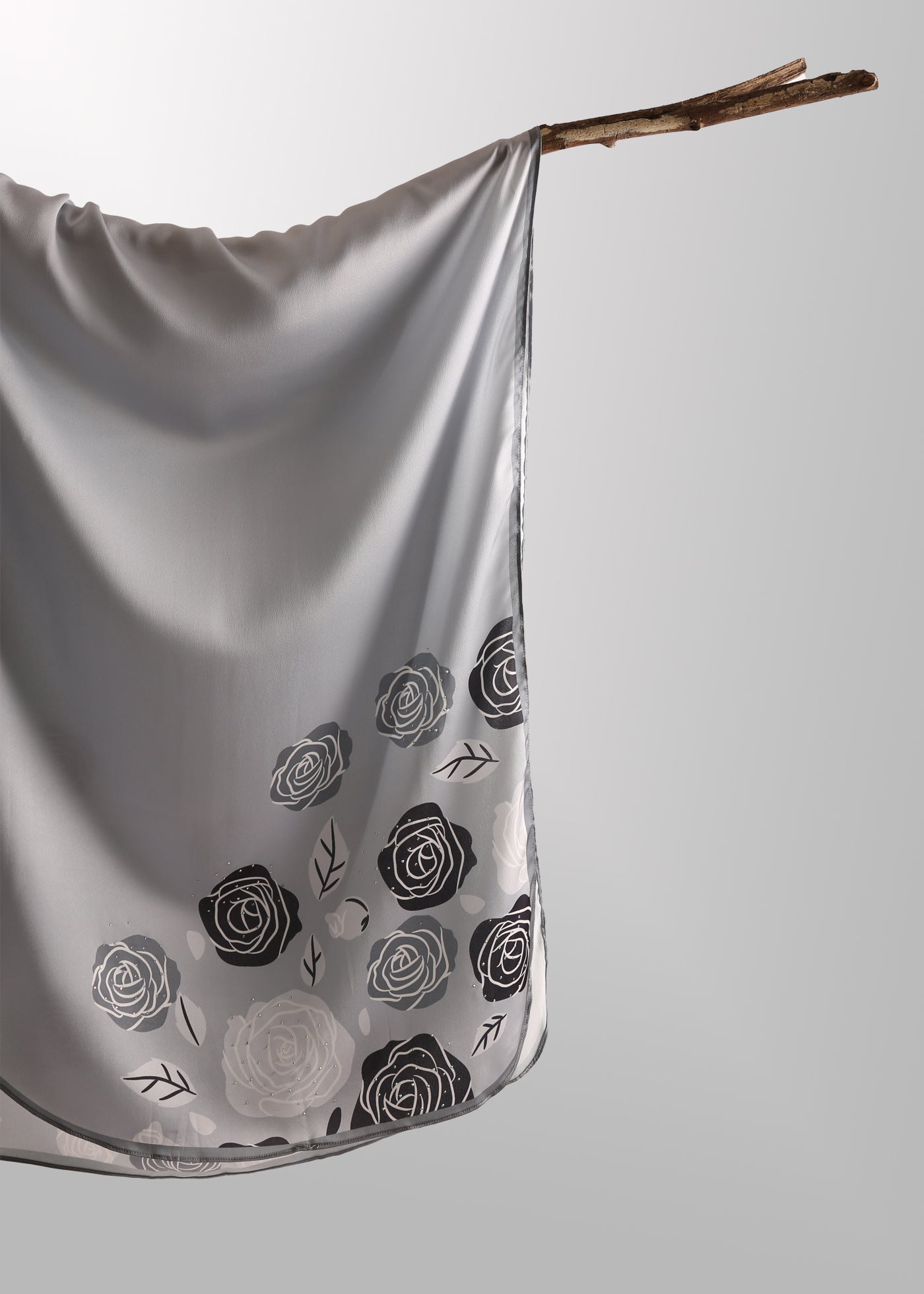 Rose Klylie Printed Shawl