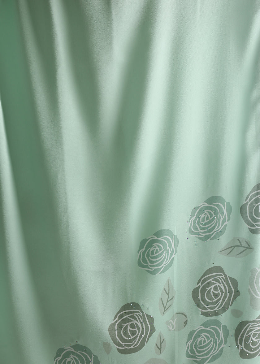 Rose Klylie Printed Shawl