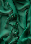 Chiffon Beaded Shawl