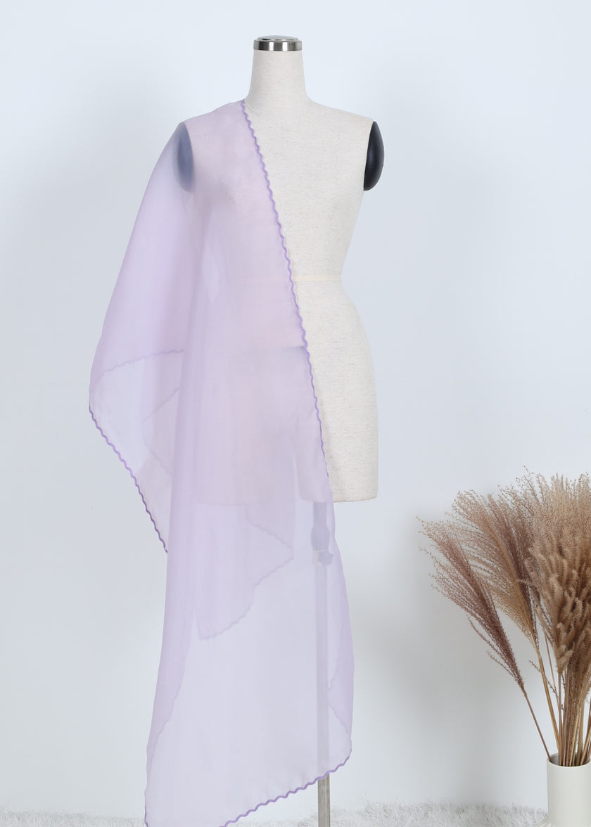 Embroidery Organza Shawl