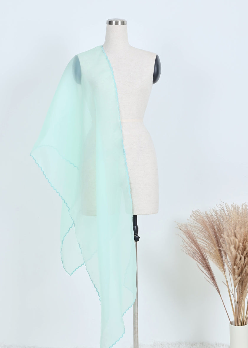 Embroidery Organza Shawl