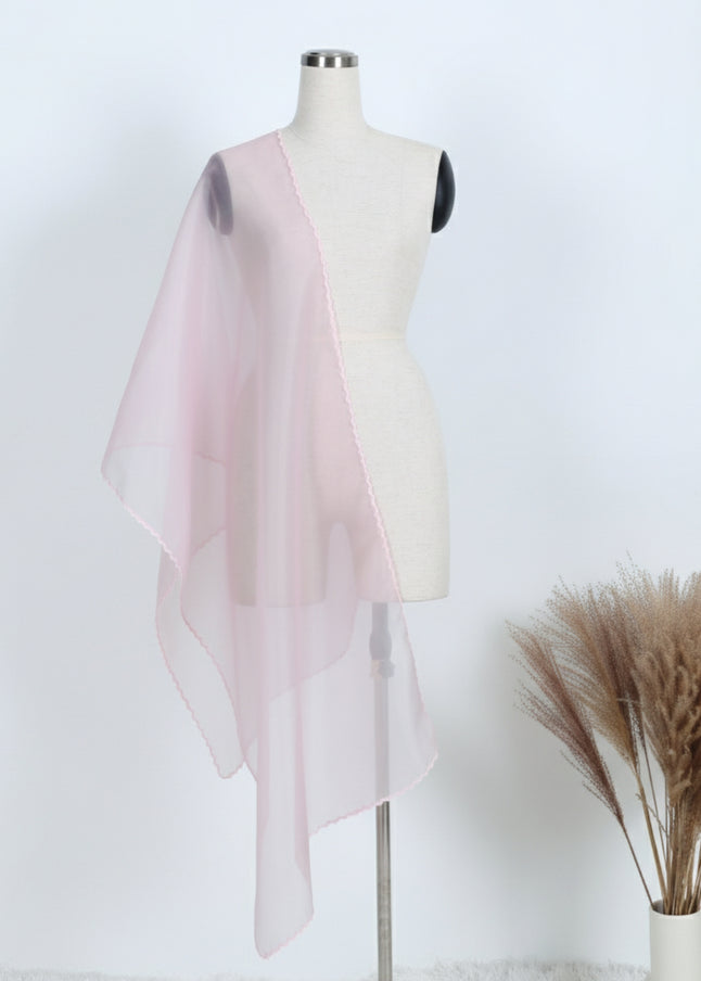 Embroidery Organza Shawl