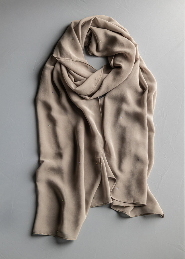 Chiffon Crystal Shawl