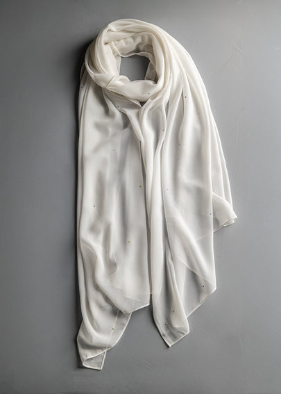 Chiffon Crystal Shawl